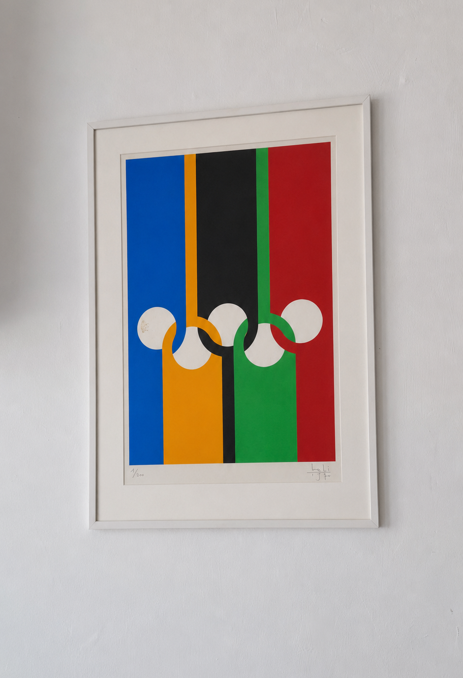 Max Bill – Munich 1972 Olympic Games Signed & Numbered Silkscreen Poster