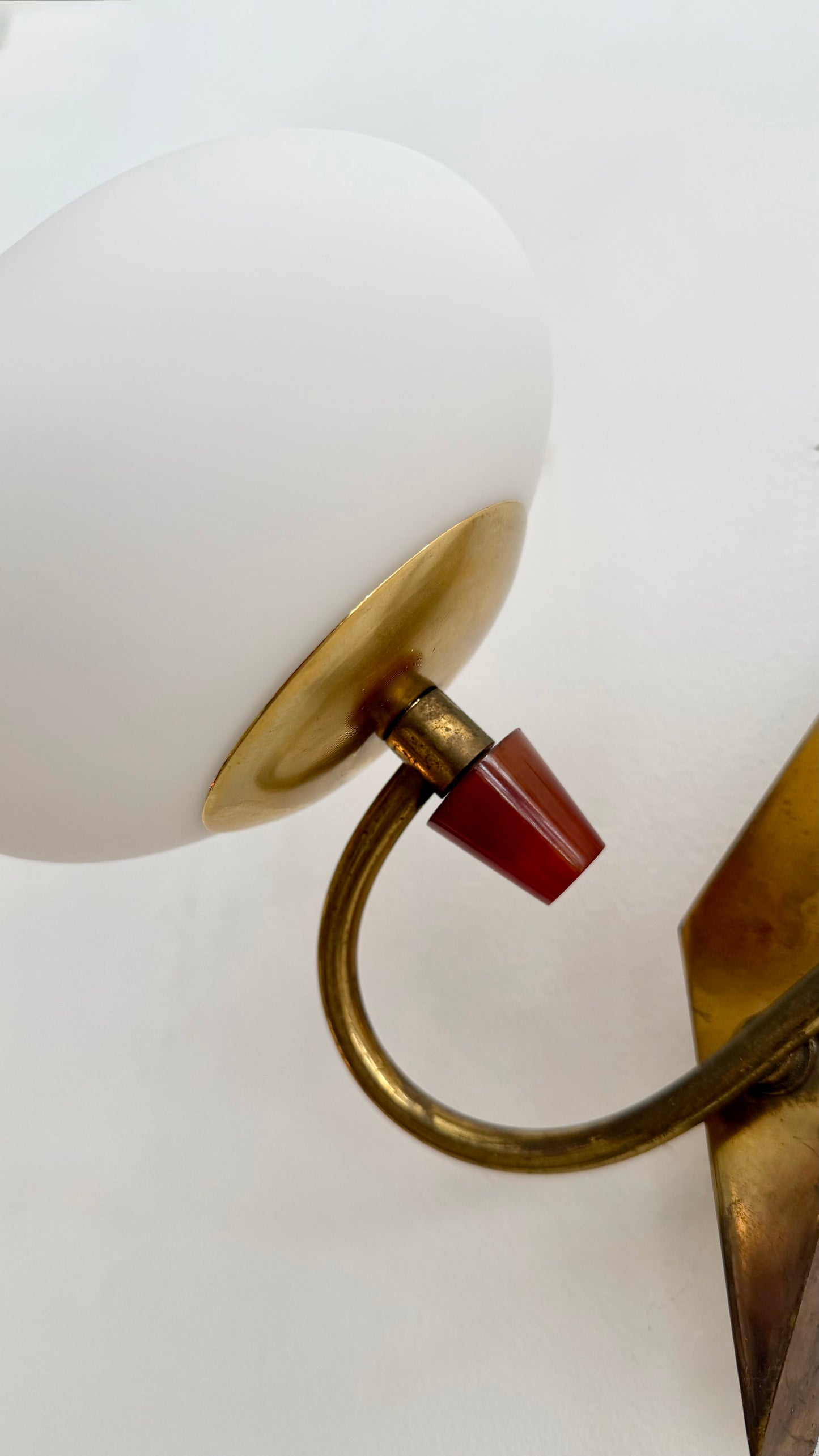 Pair of French Wall Sconces, 1950s