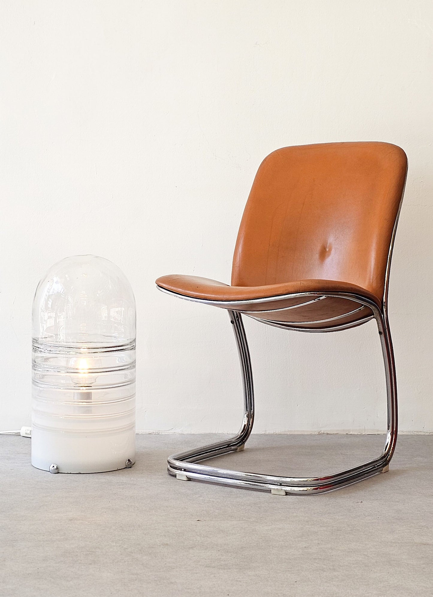 XXL Murano Glass Lamp by Alfredo Barbini, 1970s