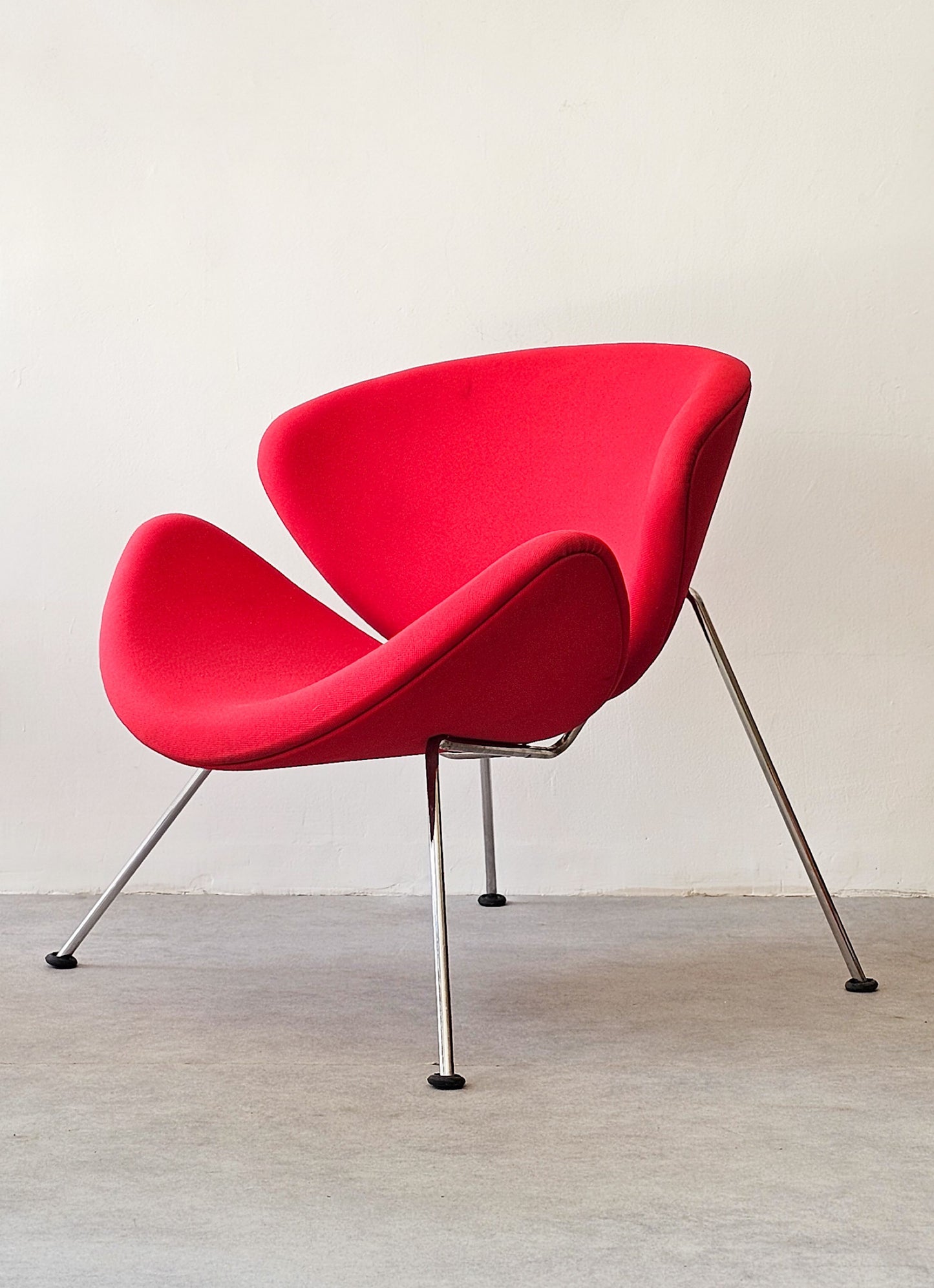 Red Orange Slice Lounge Chair by Pierre Paulin for Artifort