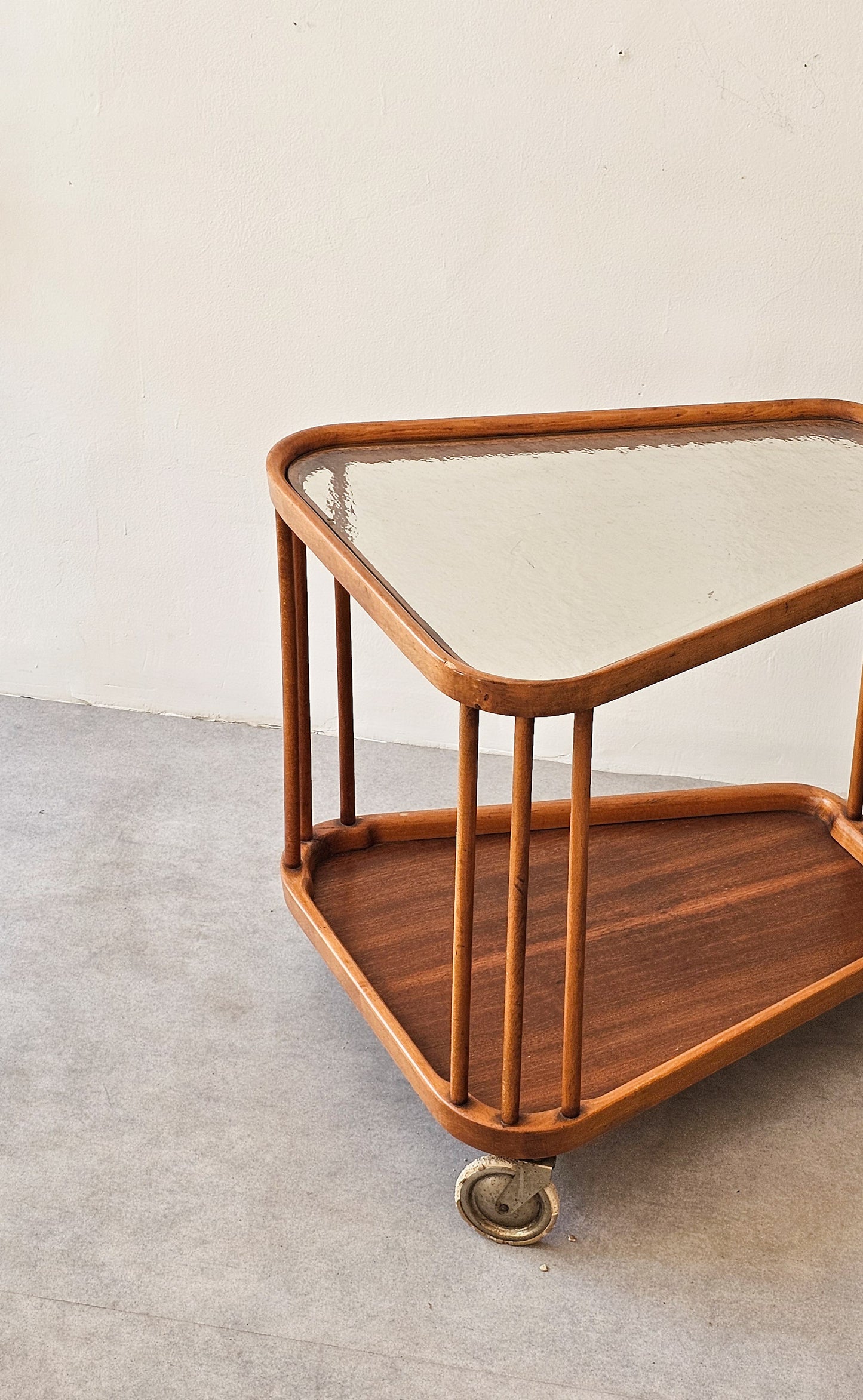 Swedish Modern Serving Trolley, Model 879 by AB Nybrofabriken, Fröseke, 1930s