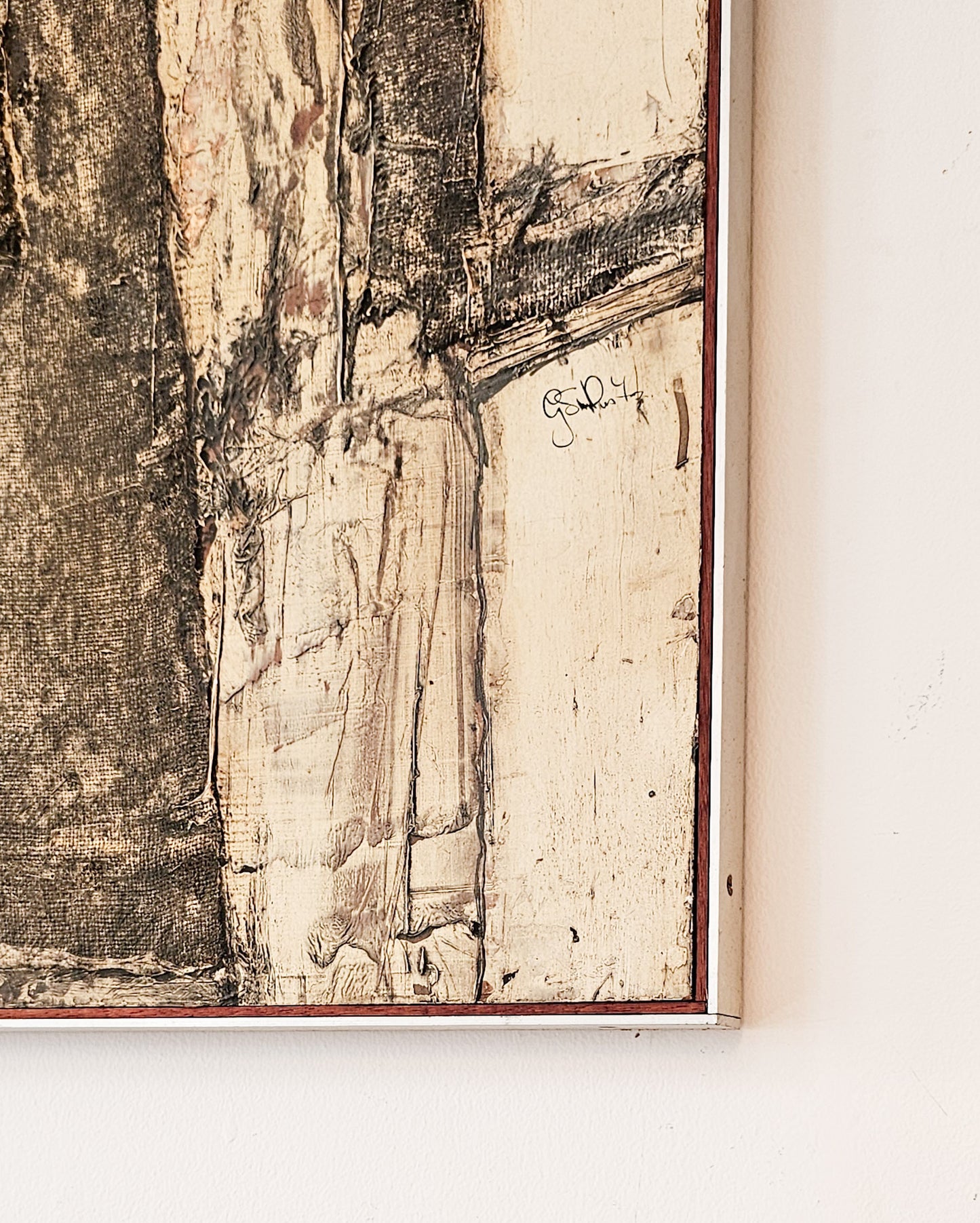 Vintage Abstract Painting