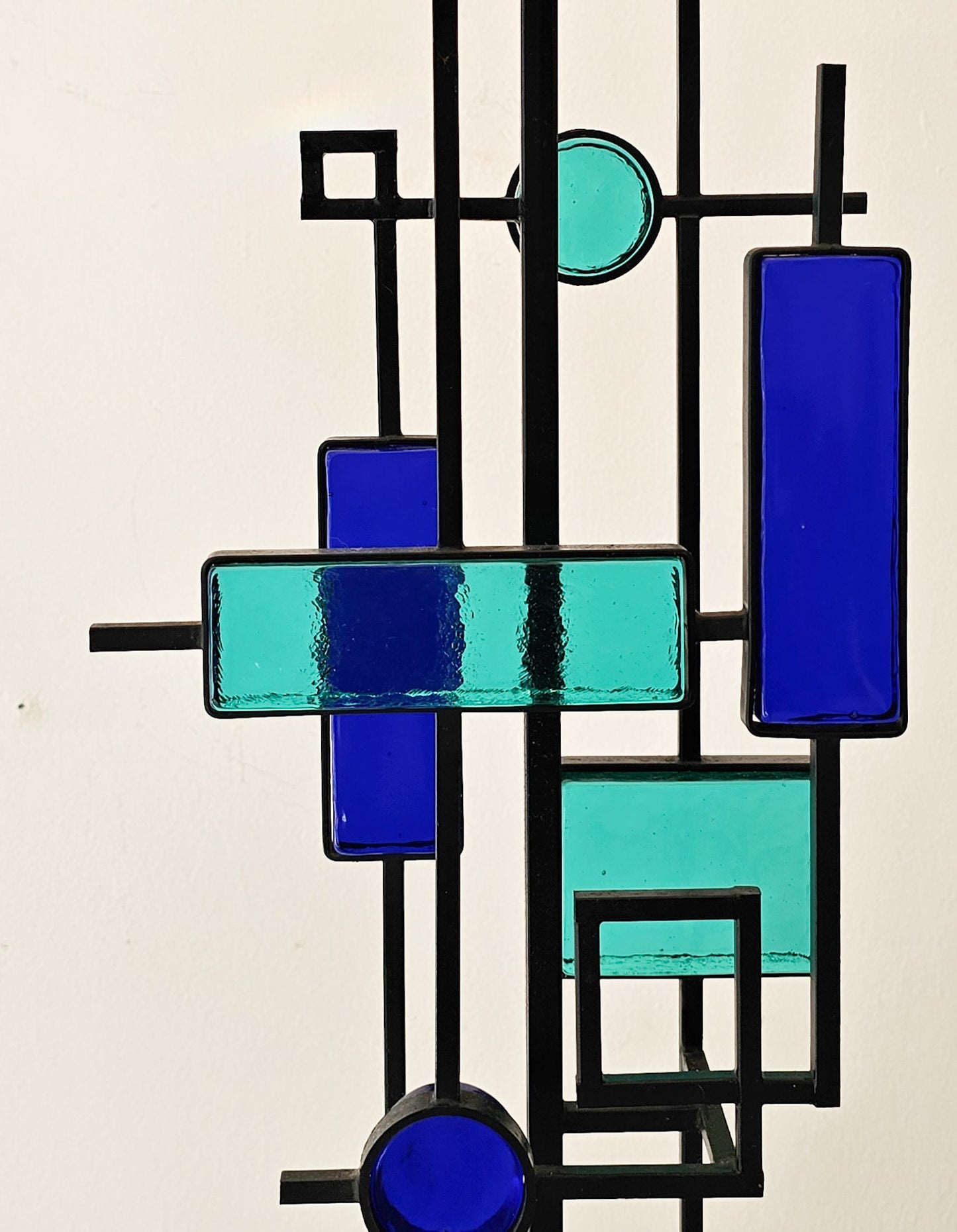 Glass table lamp by Svend Aage Holm Sørensen for Holm Sørensen & Co