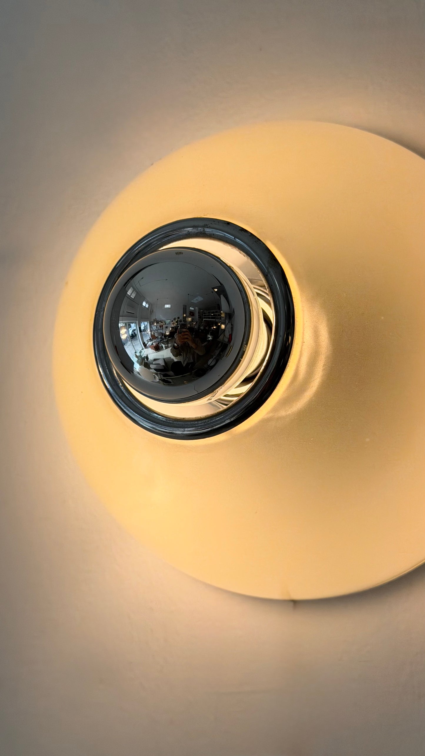 Artemide Tilos 200 Wall/Ceiling Lamp by Ernesto Gismondi, 1990s