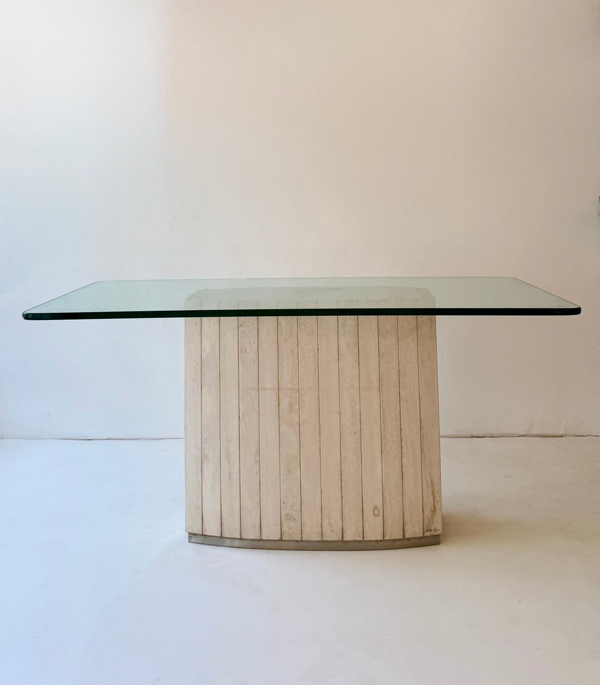 Willy Rizzo Dining Table, Italy, 1970s