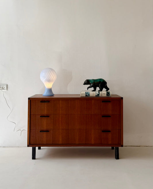 Mid-Century Teak Chest of Drawers by Shomrat Hazorea & UMS Pastoe