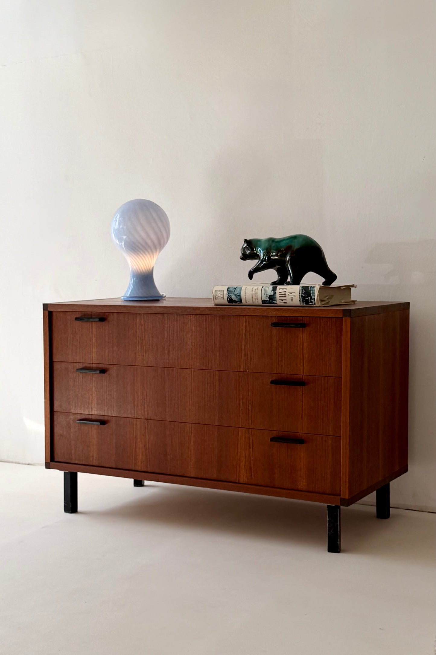 Mid-Century Teak Chest of Drawers by Shomrat Hazorea & UMS Pastoe