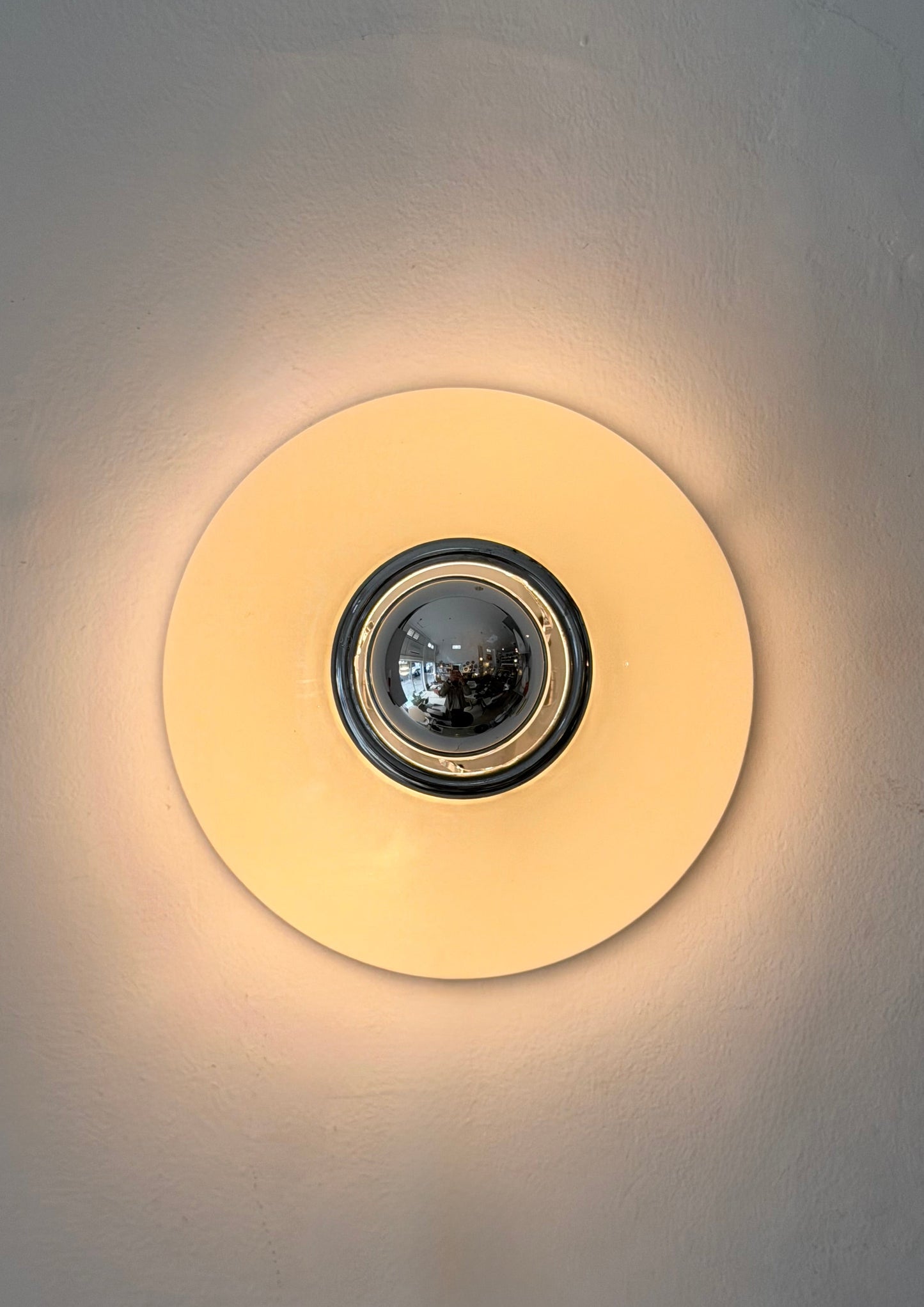 Artemide Tilos 200 Wall/Ceiling Lamp by Ernesto Gismondi, 1990s