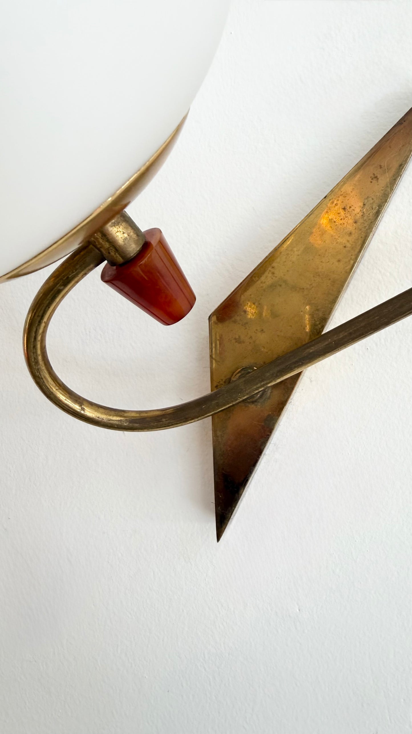 Pair of French Wall Sconces, 1950s