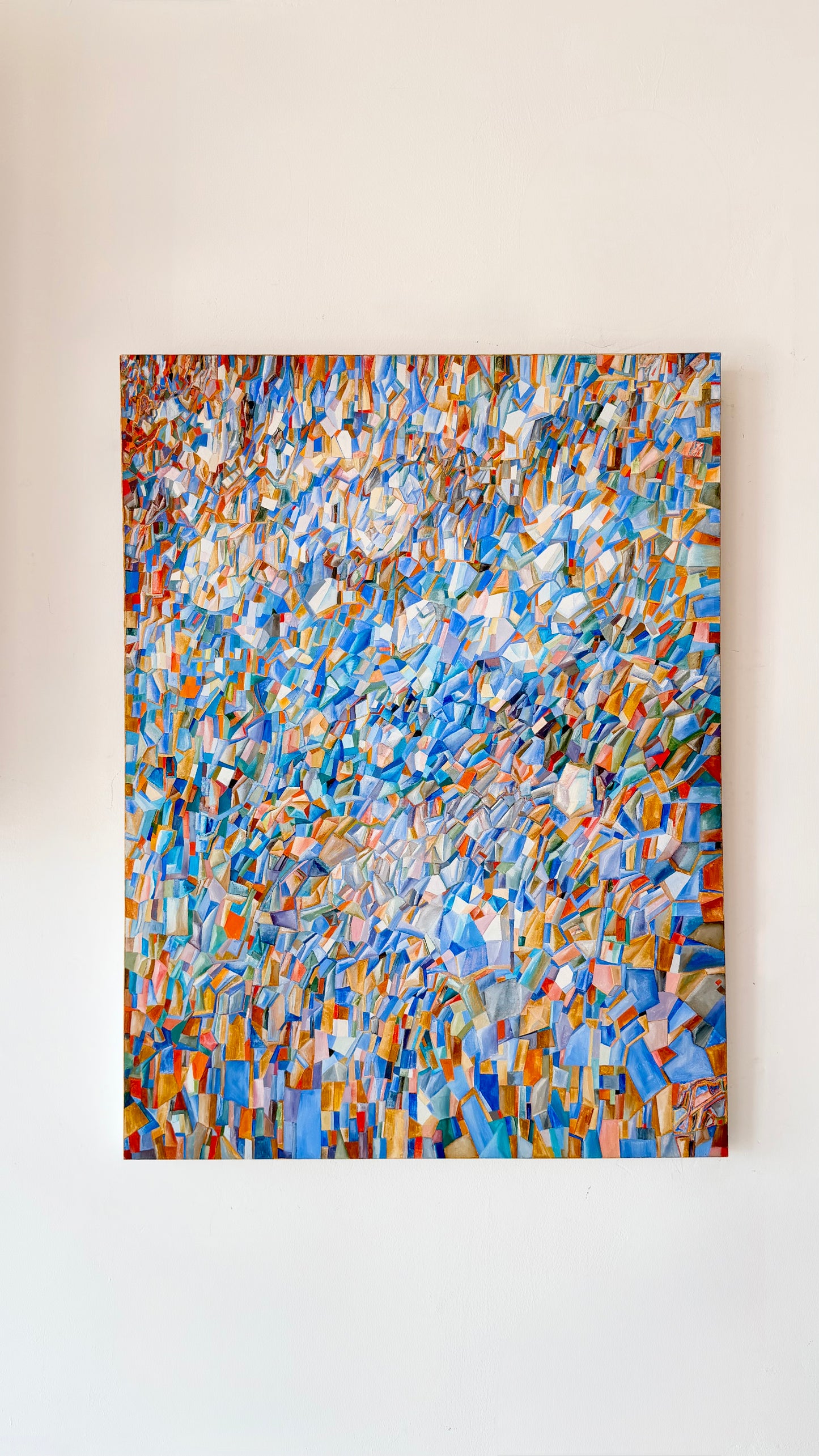 “Birth of the Blue Crystals” by Anatole Upart