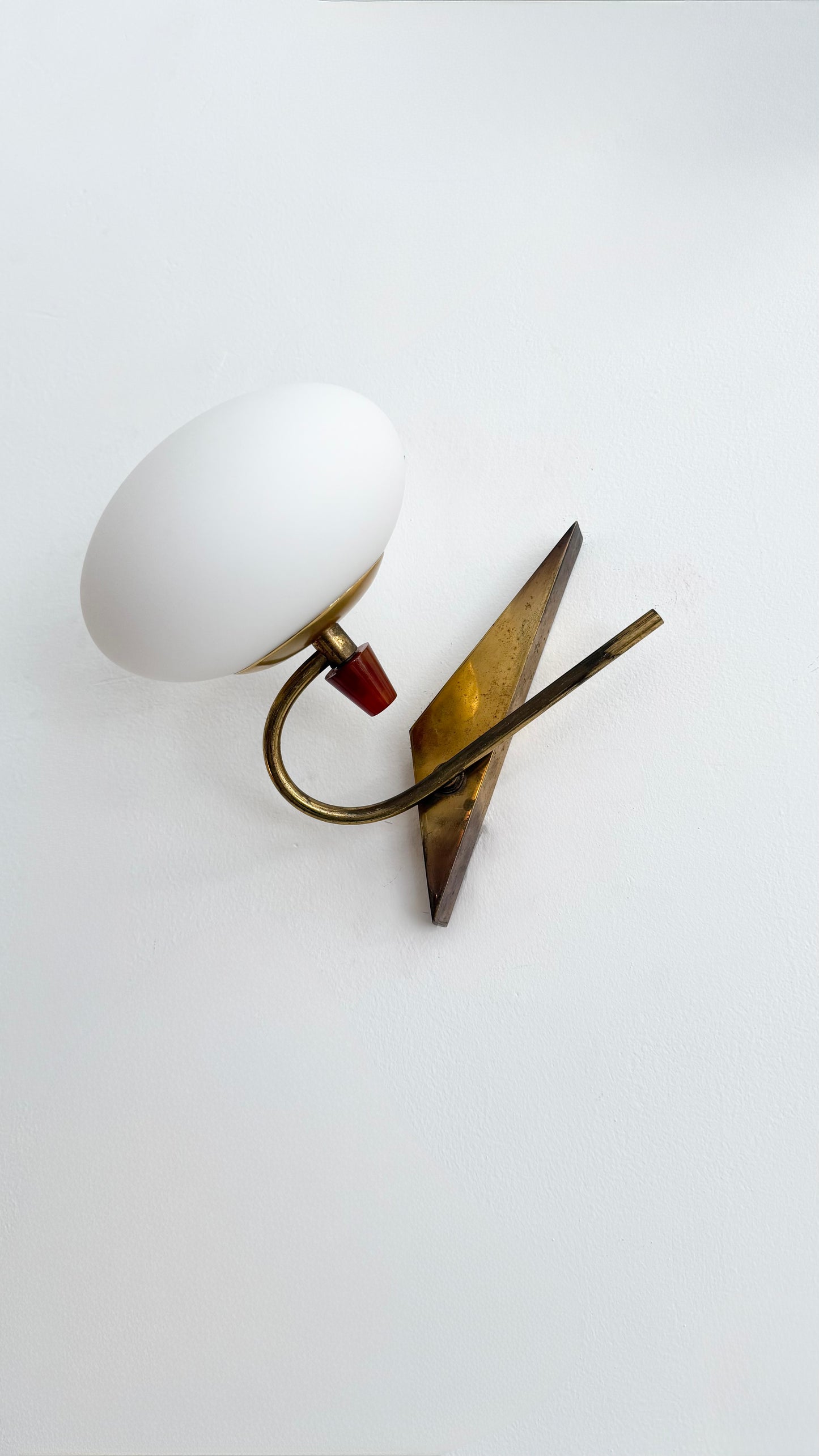 Pair of French Wall Sconces, 1950s