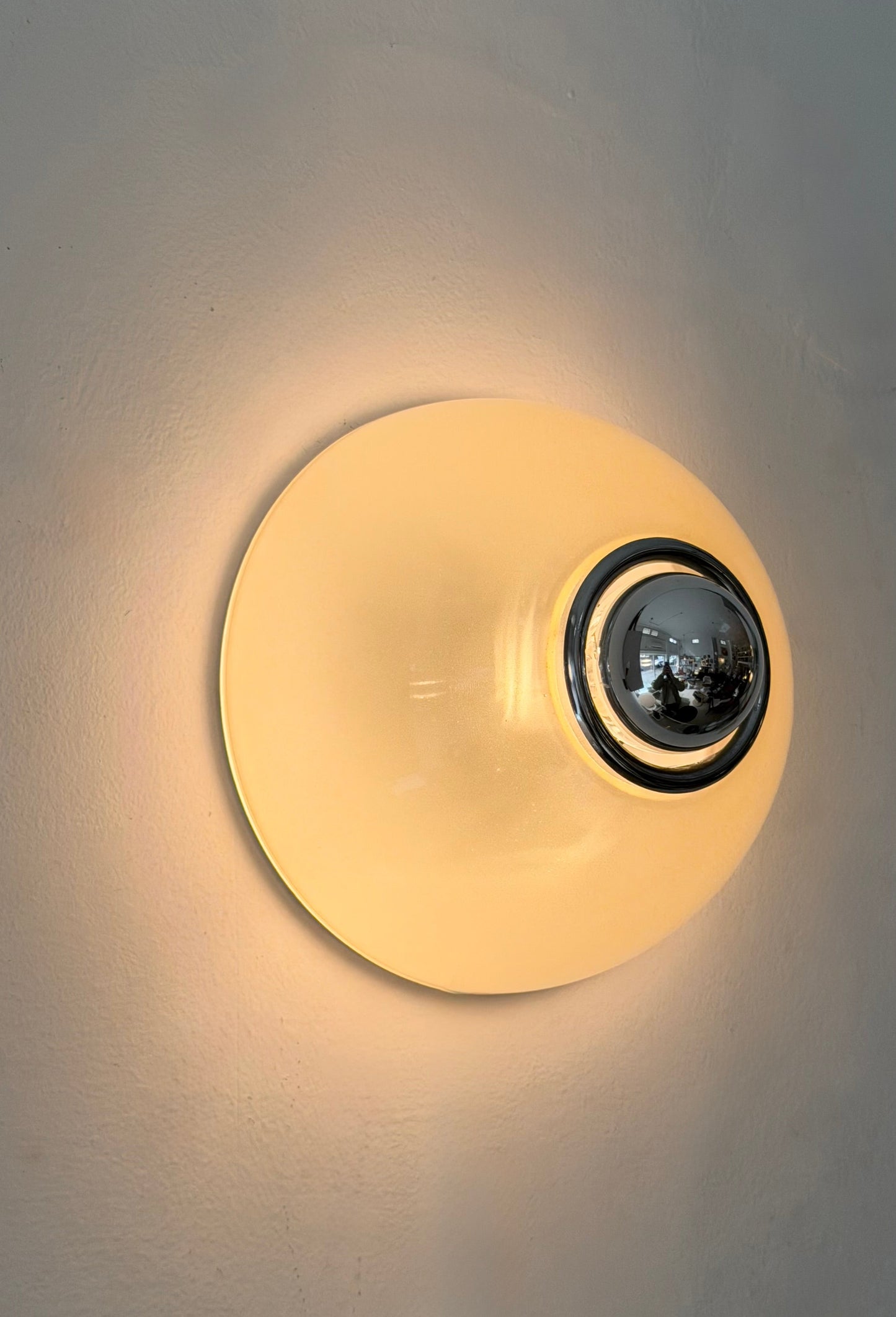 Artemide Tilos 200 Wall/Ceiling Lamp by Ernesto Gismondi, 1990s