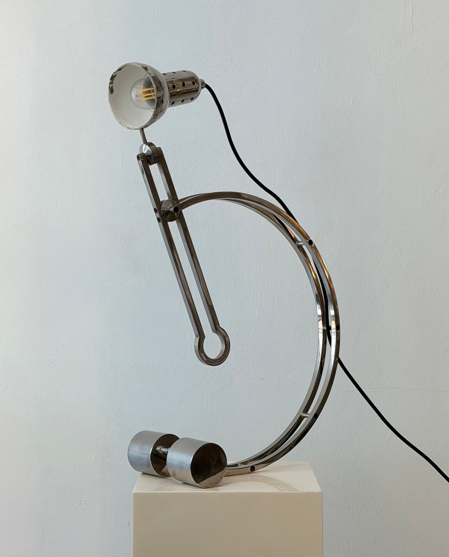 Charles Martin Model AD11 Table Lamp for Woka Vienna, 1928