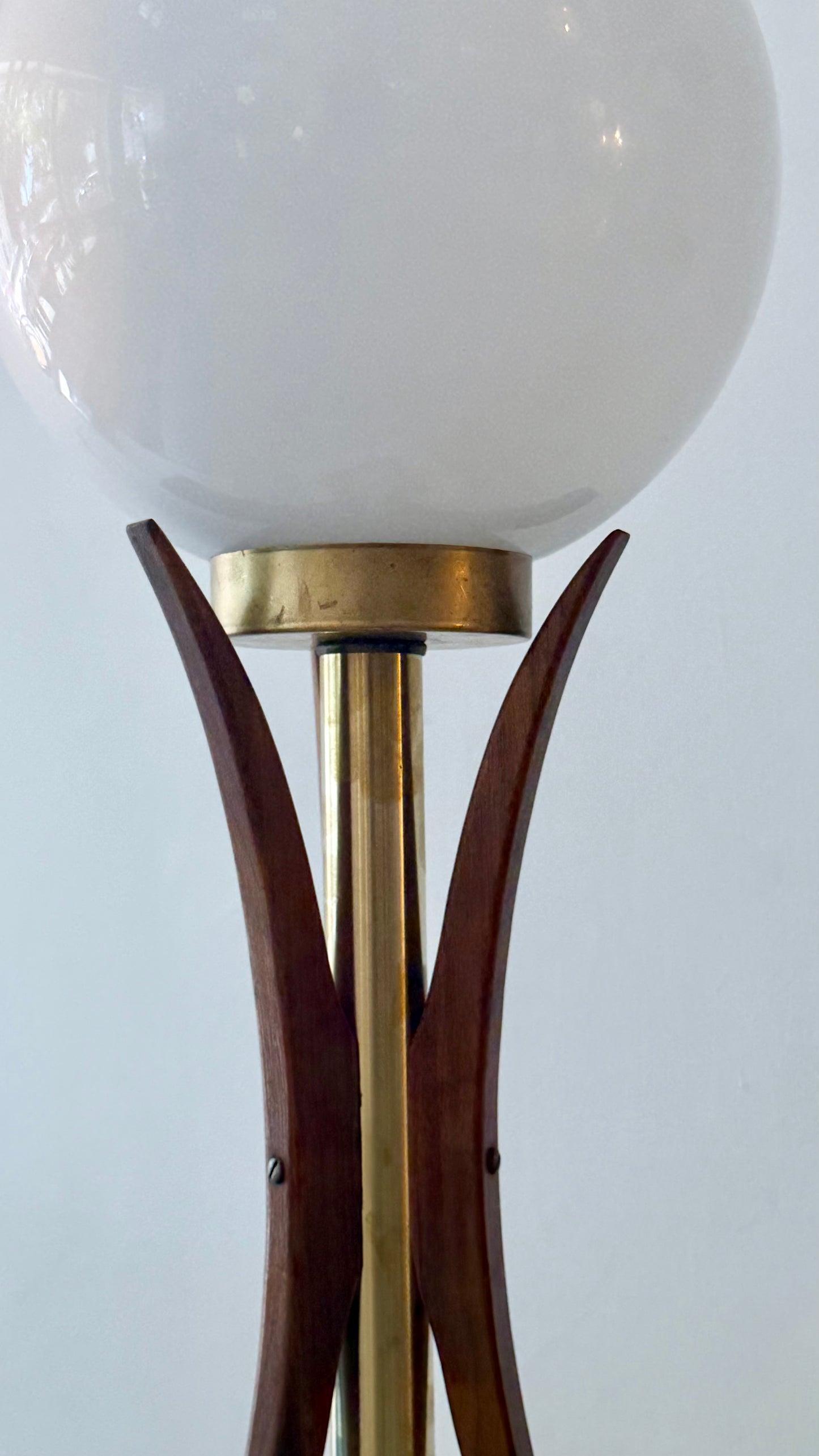 Sculptural Mid-Century Table Lamp, USA, 1950s