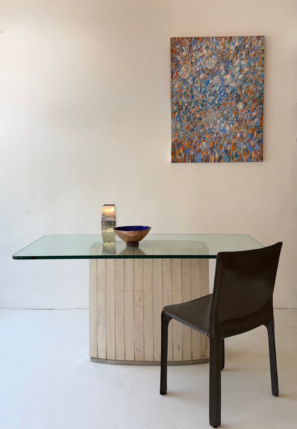 Willy Rizzo Dining Table, Italy, 1970s