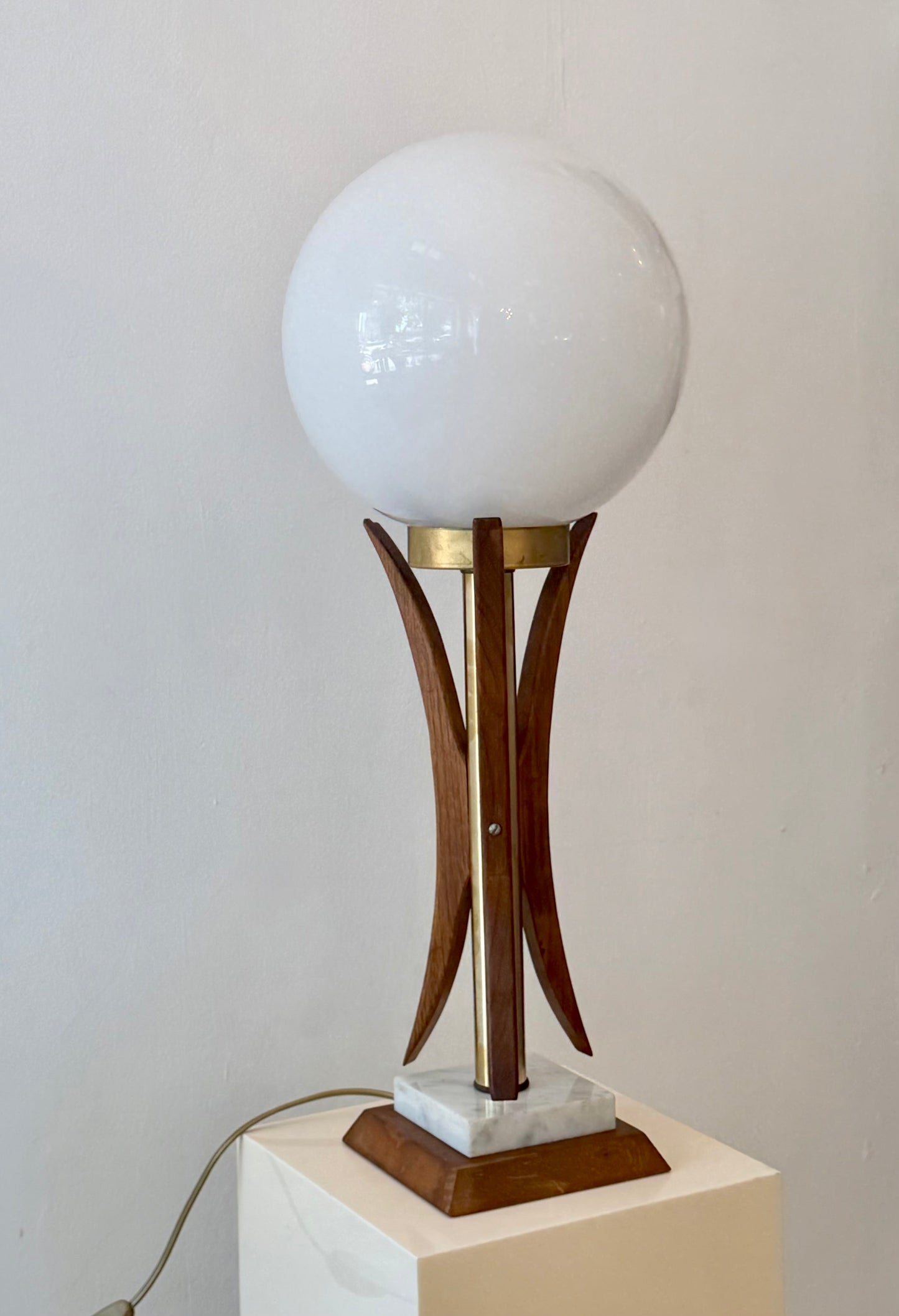 Sculptural Mid-Century Table Lamp, USA, 1950s