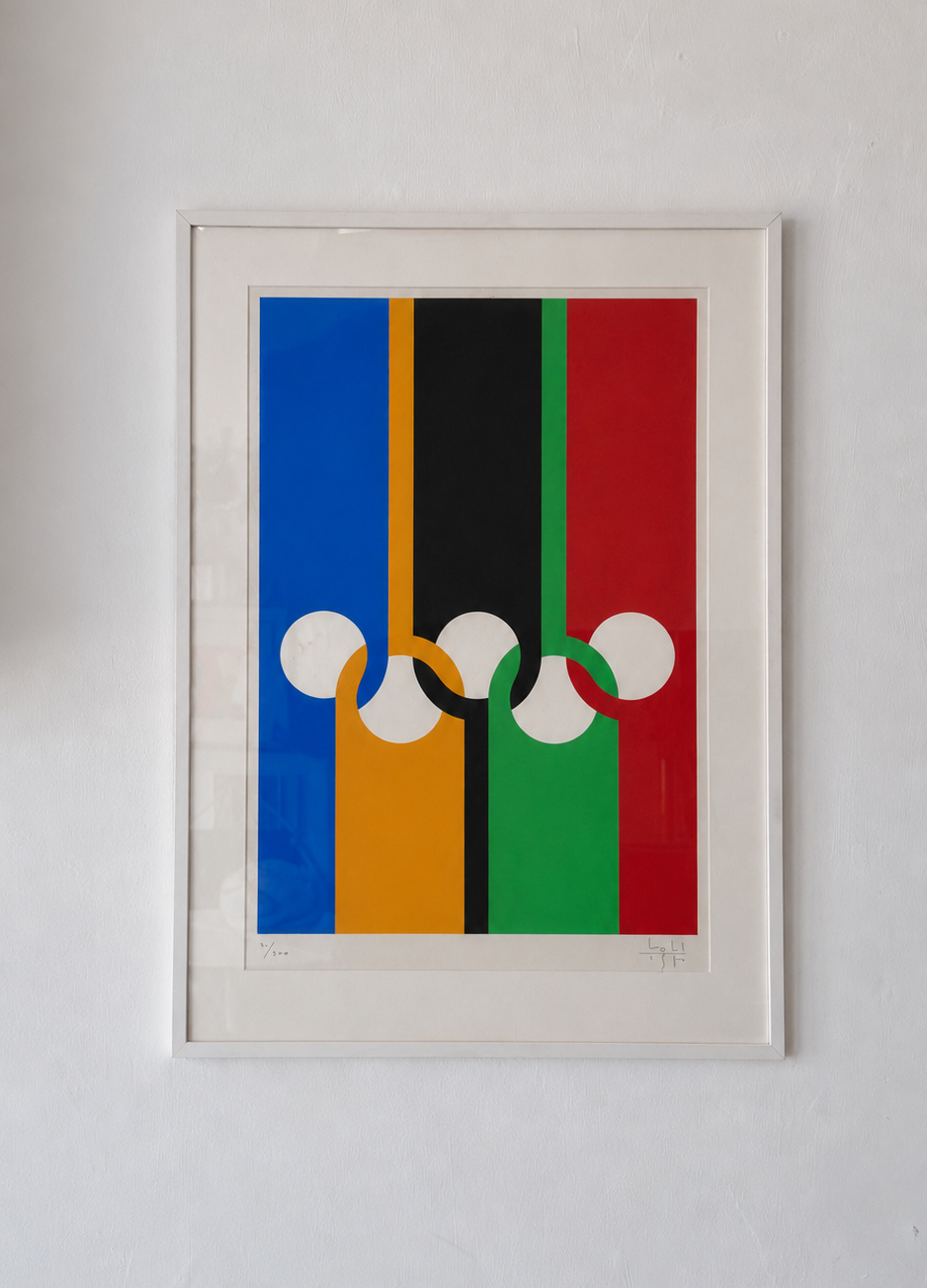 Max Bill – Munich 1972 Olympic Games Signed & Numbered Silkscreen Poster