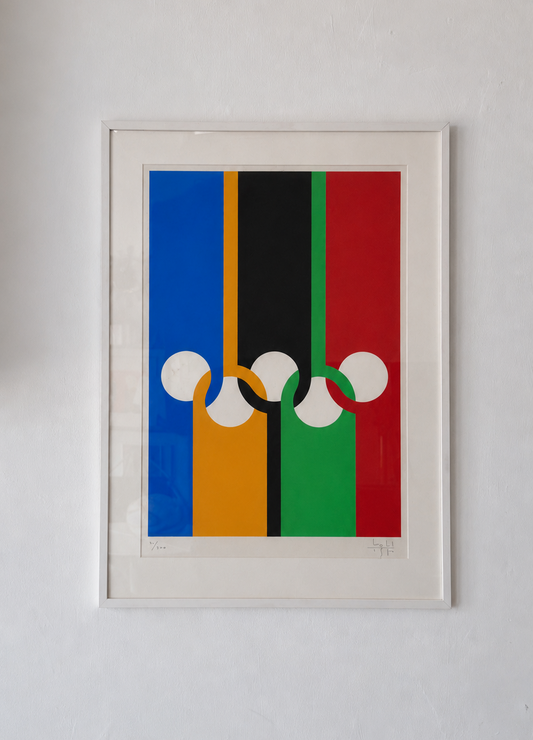 Max Bill – Munich 1972 Olympic Games Signed & Numbered Silkscreen Poster