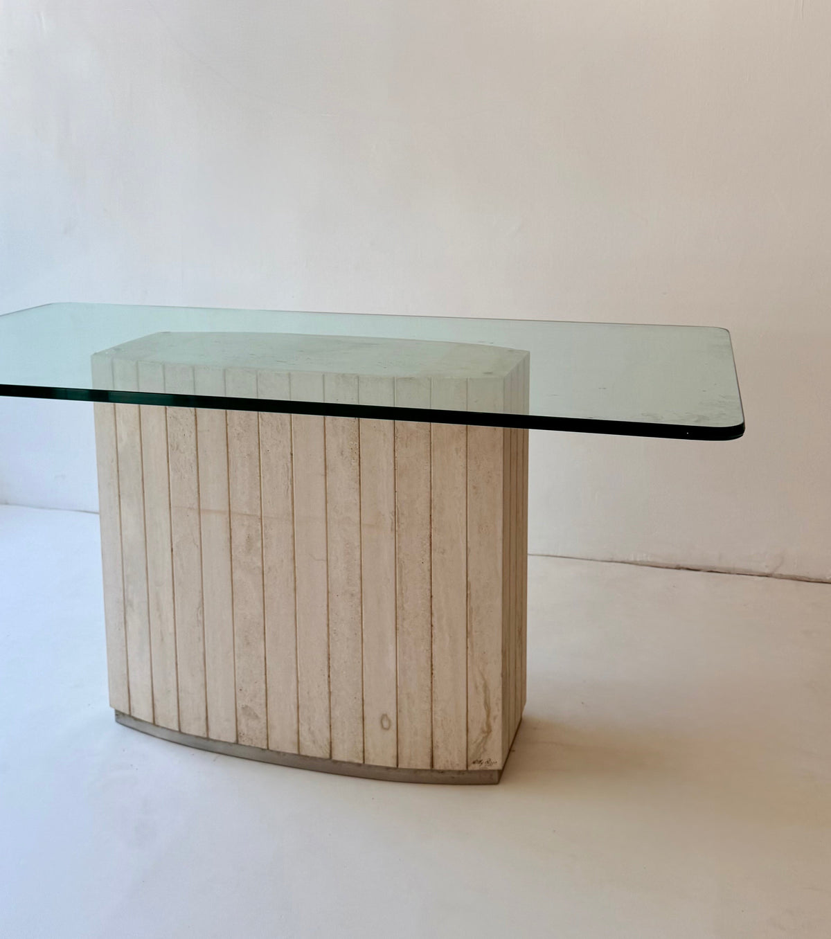 Willy Rizzo Dining Table, Italy, 1970s