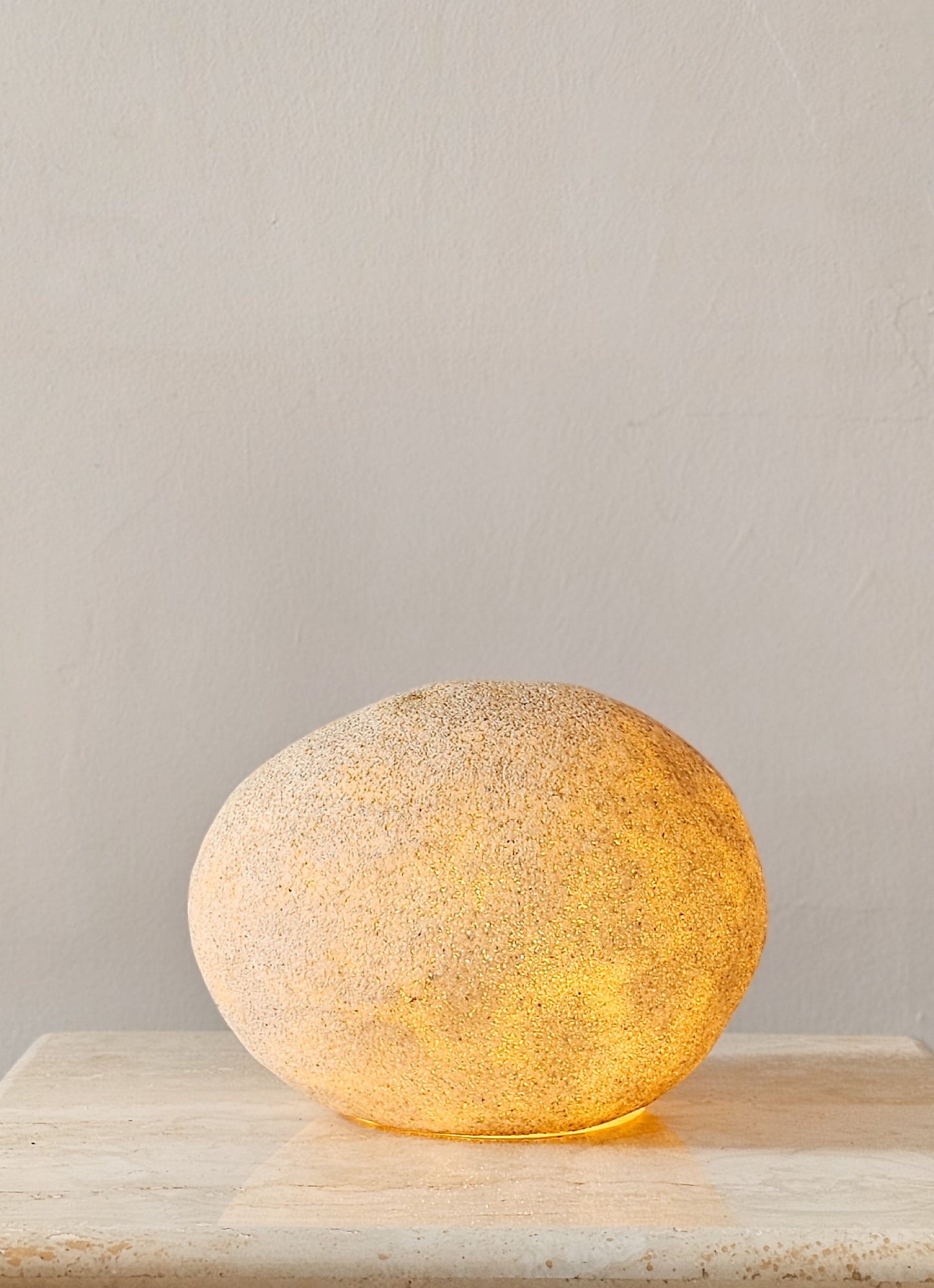 Vintage Moon Rock Lamp by André Cazenave for Atelier A, Paris