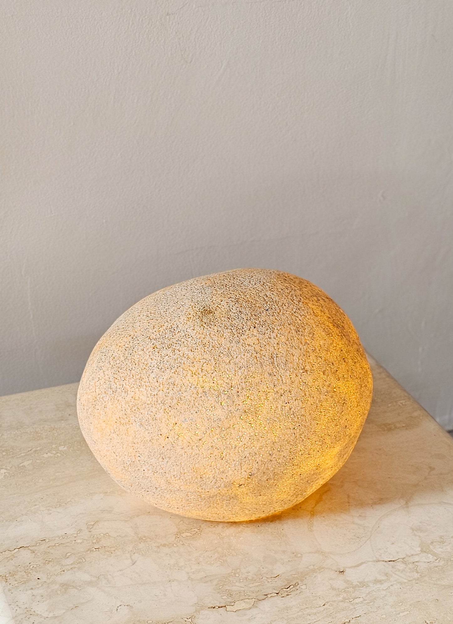 Vintage Moon Rock Lamp by André Cazenave for Atelier A, Paris