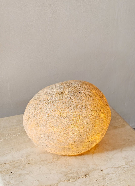 Vintage Moon Rock Lamp by André Cazenave for Atelier A, Paris