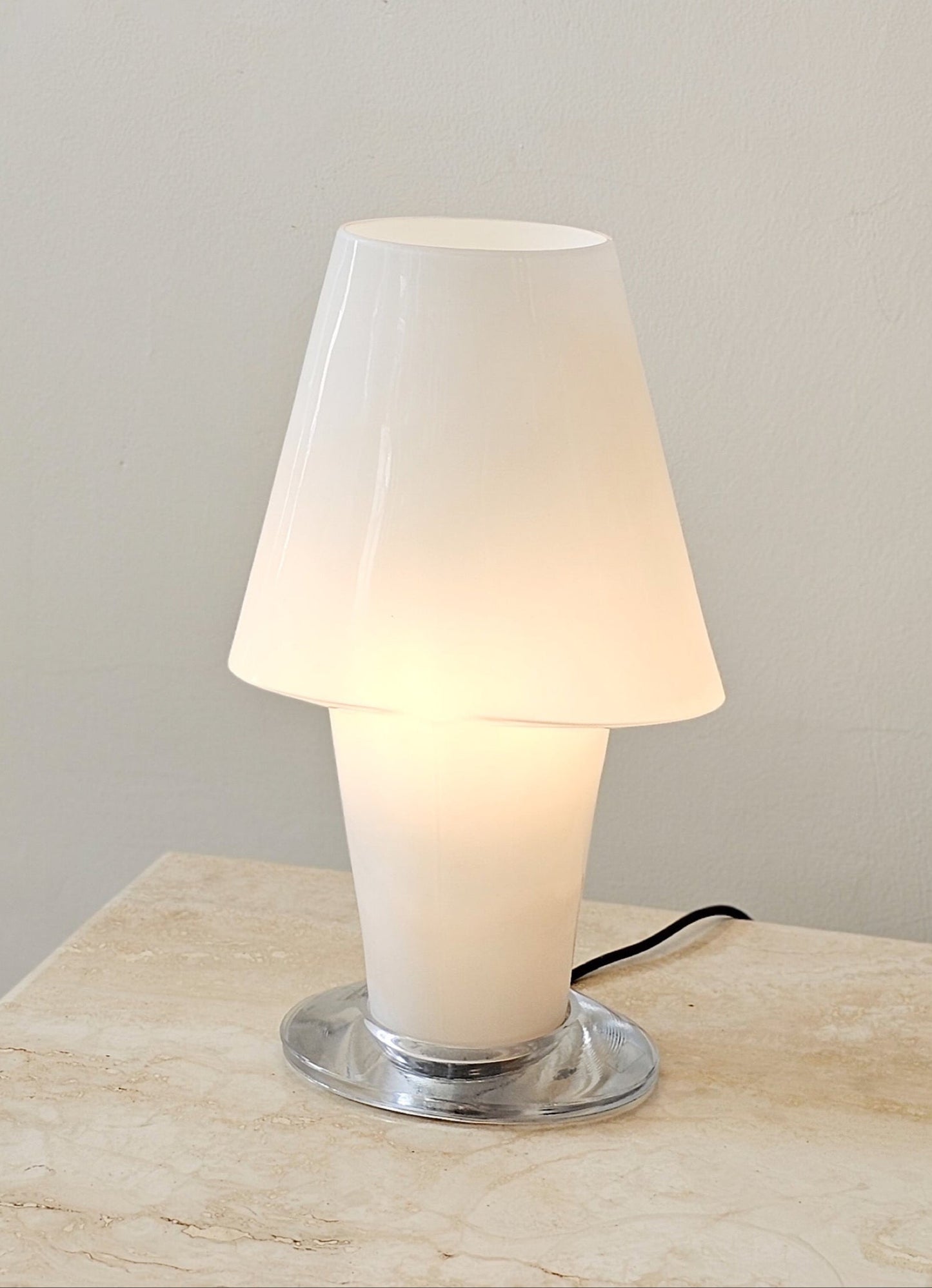 Murano Glass Table Lamp by Daniela Puppa for Mazzega