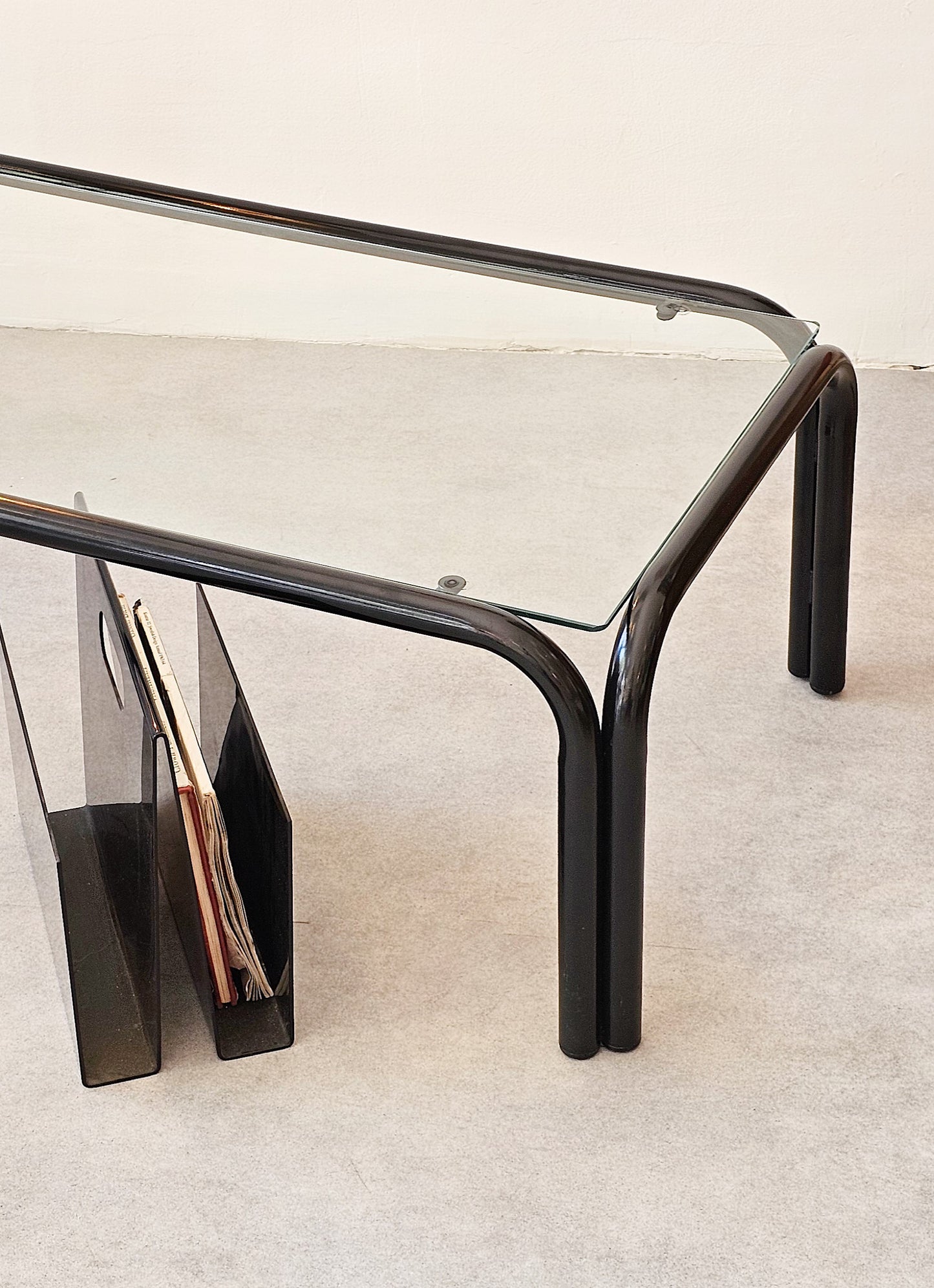 Black Post-Modern Coffee Table