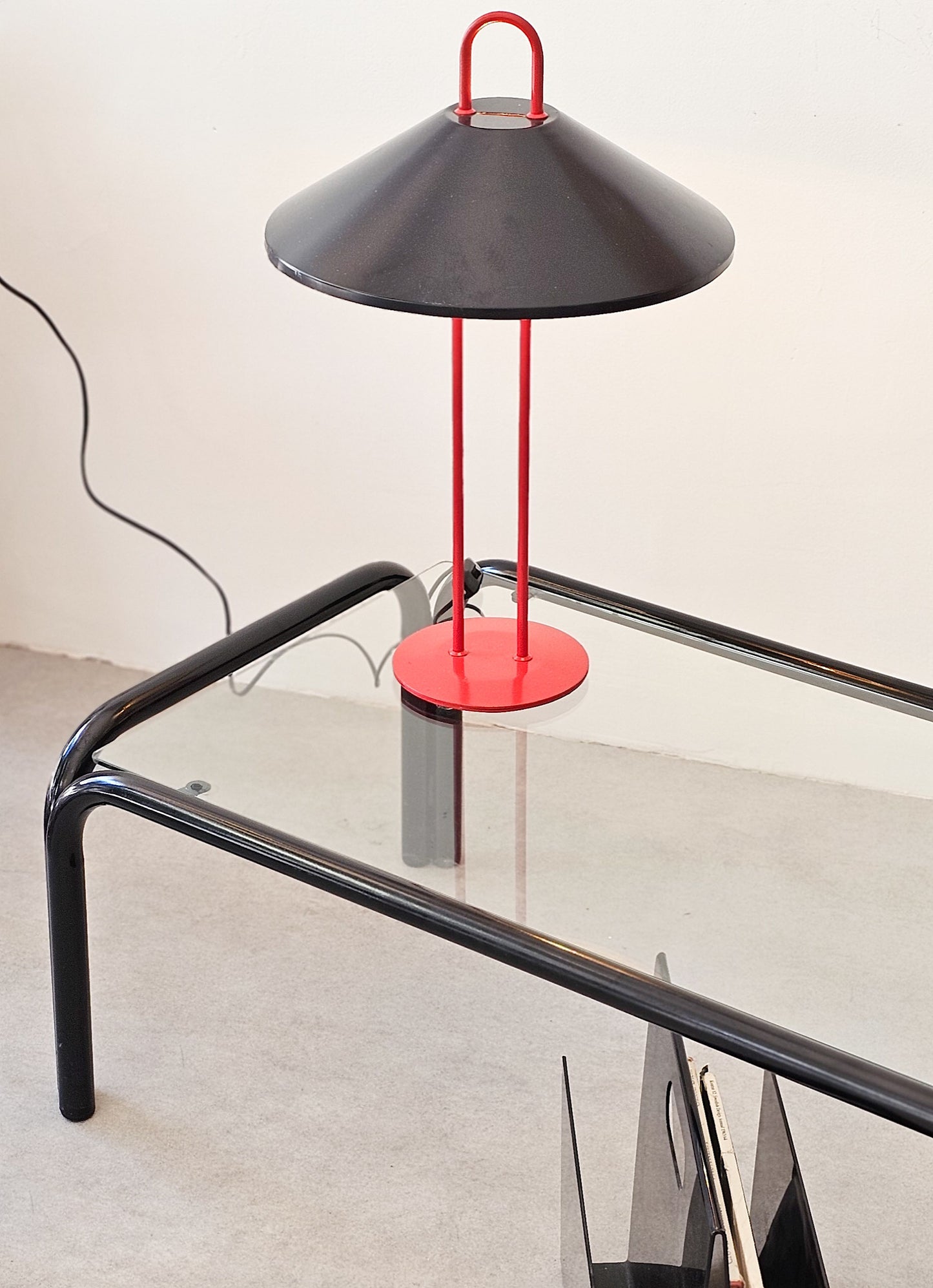 Black Post-Modern Coffee Table