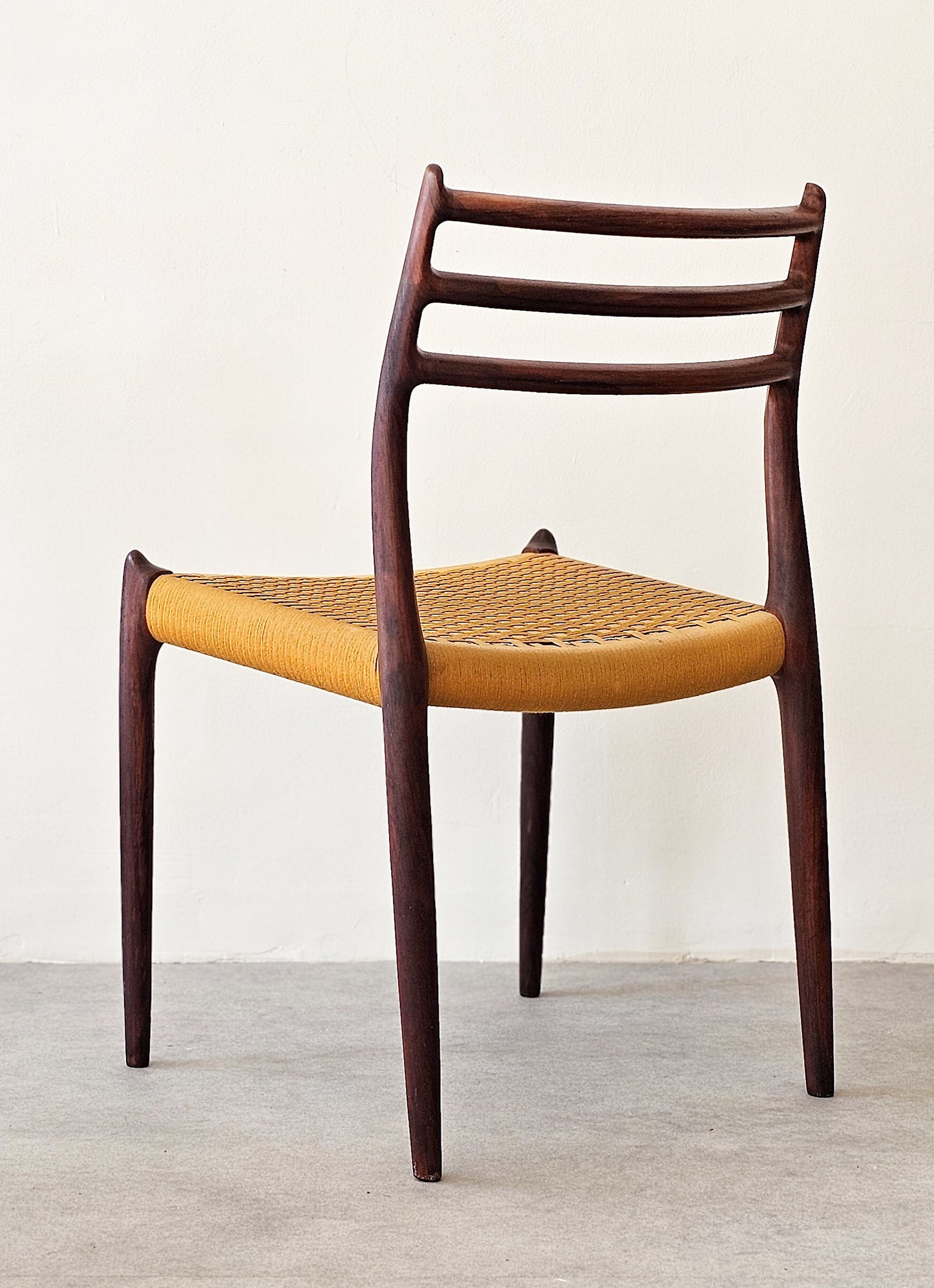 Set of 6 Model 78 Rosewood Dining Chairs by Niels Otto Møller, Denmark, 1962