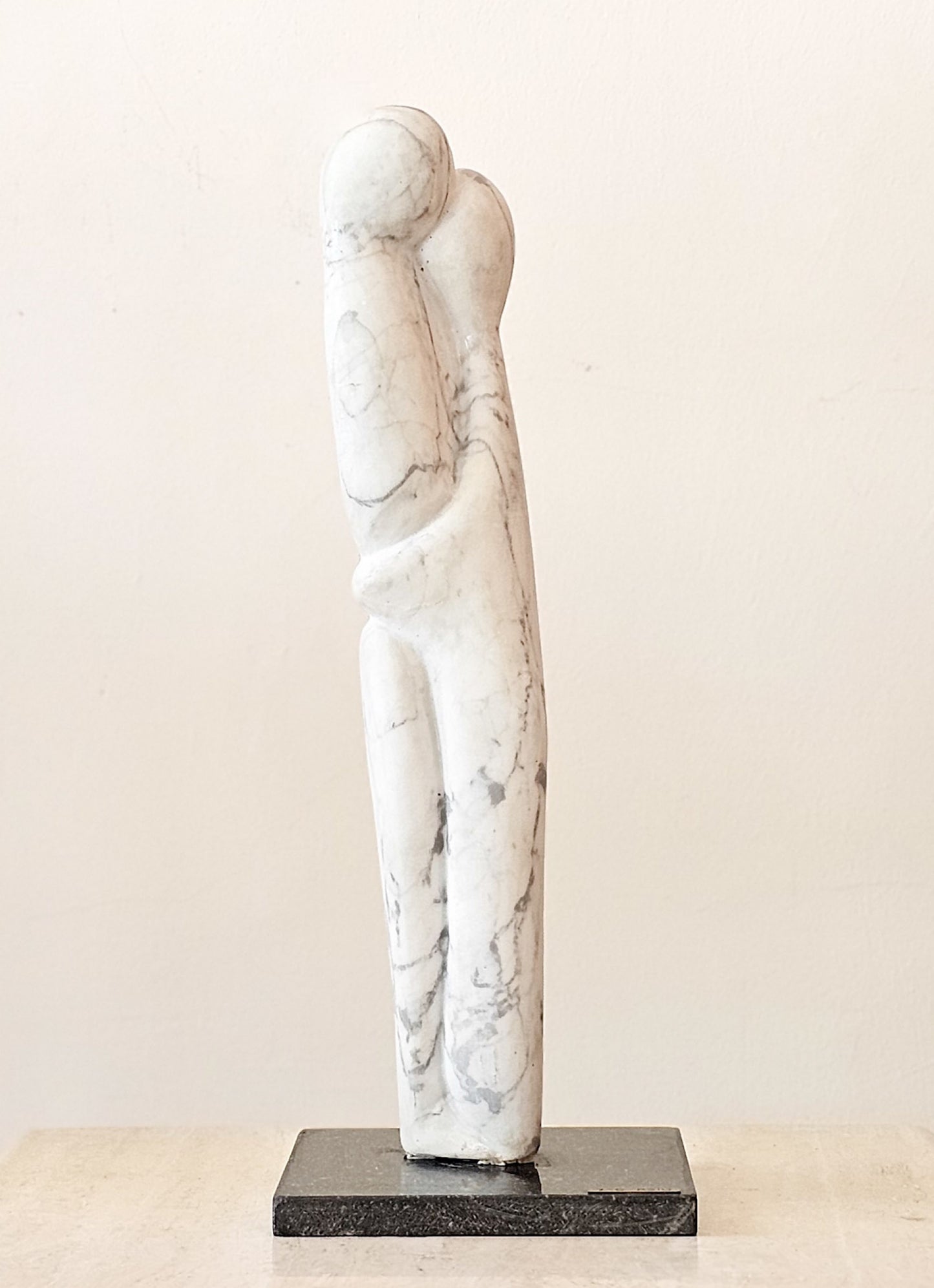 Vintage Marble Sculpture by Tova Perel