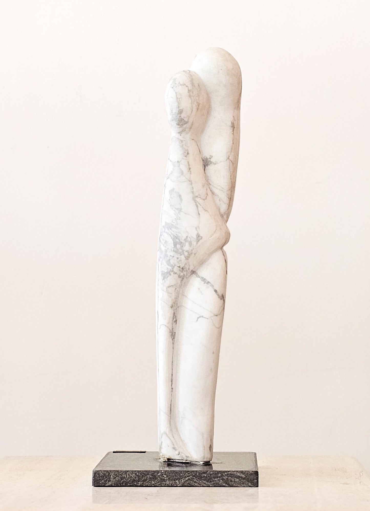 Vintage Marble Sculpture by Tova Perel