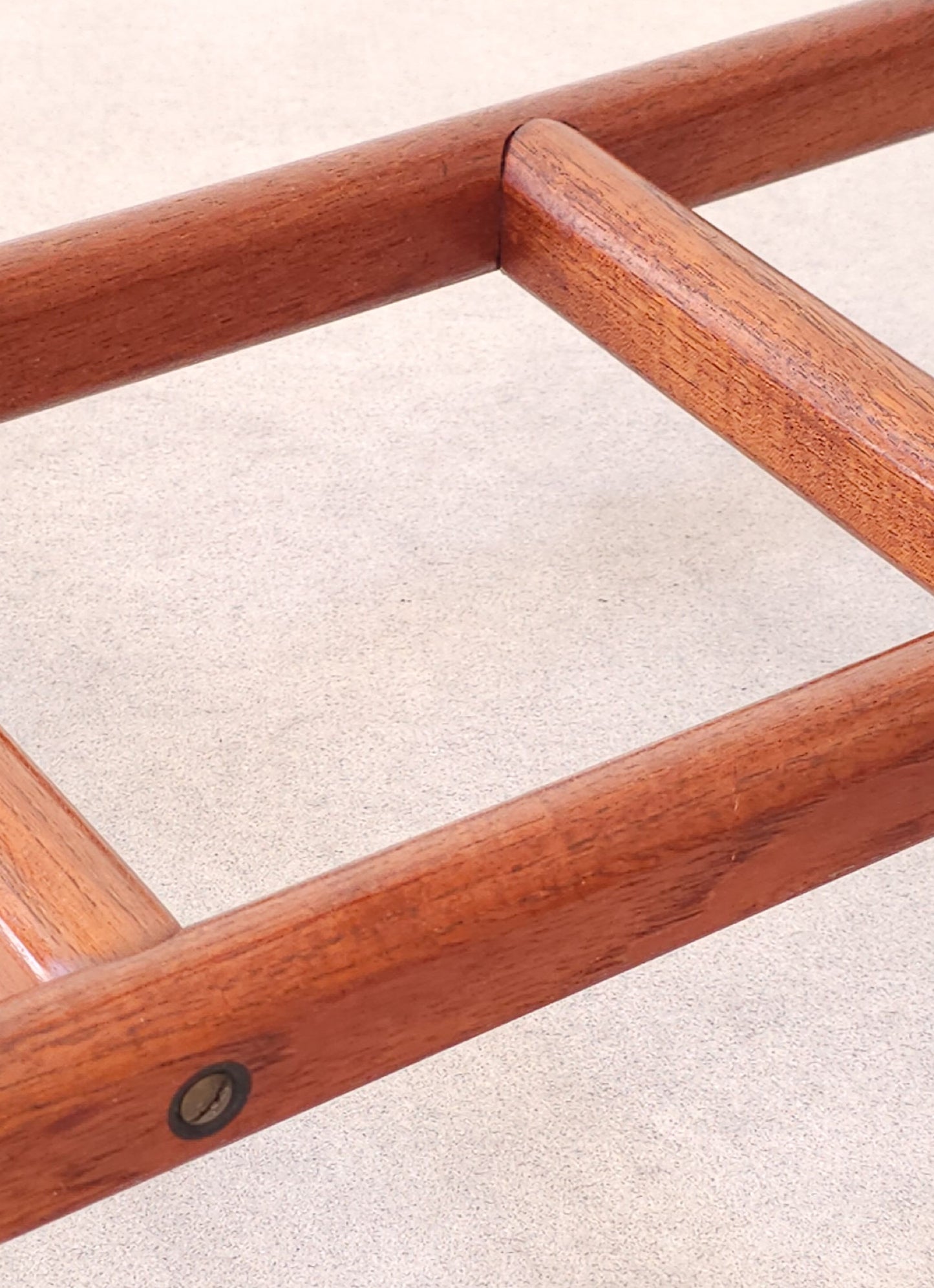 Mid-Century Danish Round Coffee Table by Heltborg Møbler