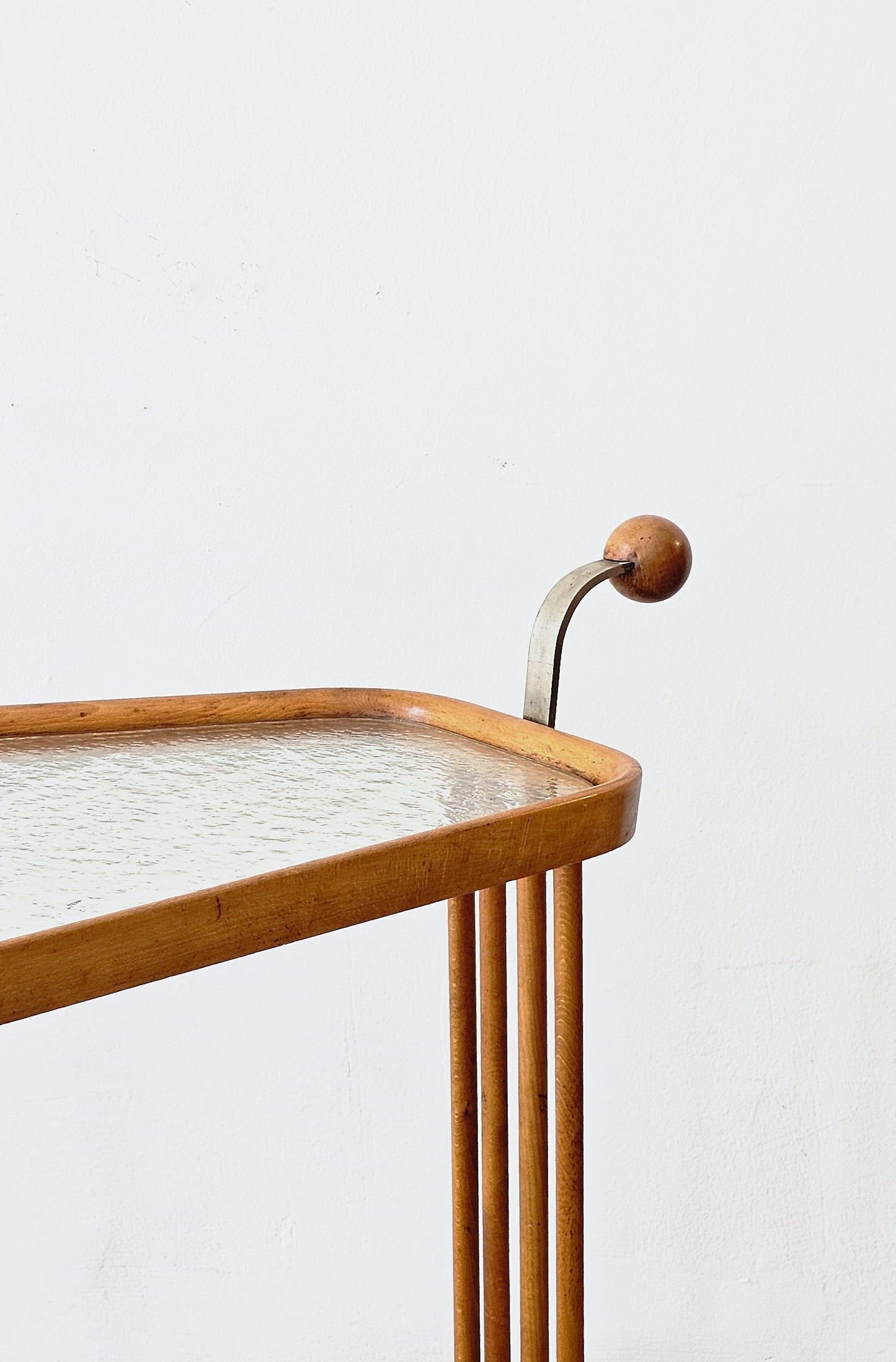 Swedish Modern Serving Trolley, Model 879 by AB Nybrofabriken, Fröseke, 1930s