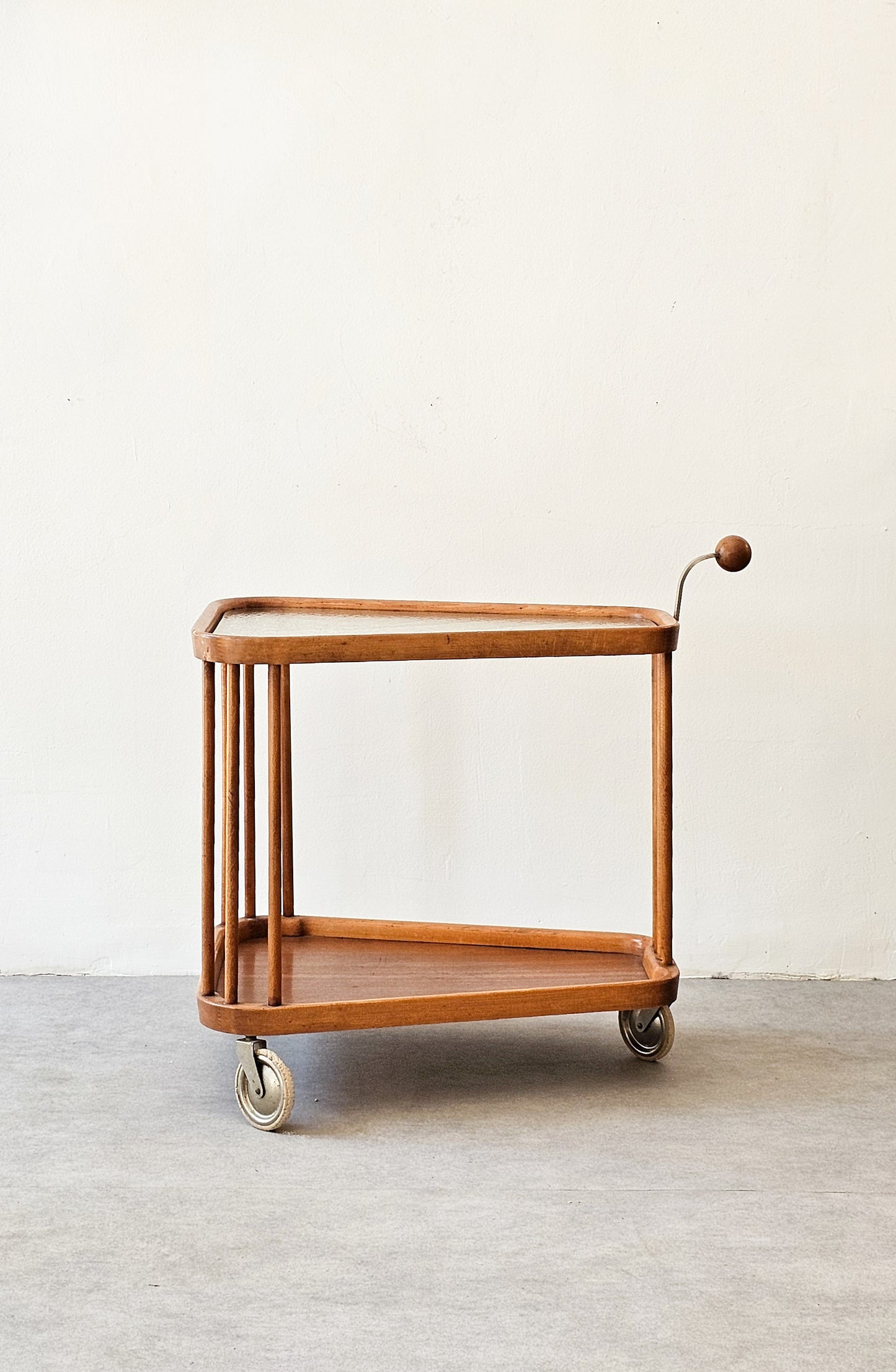 Swedish Modern Serving Trolley, Model 879 by AB Nybrofabriken, Fröseke, 1930s