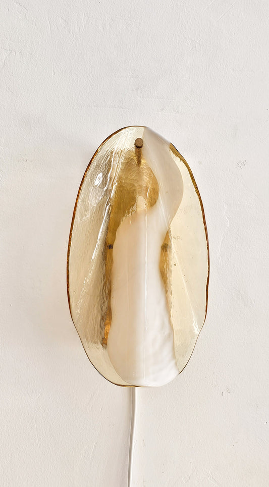 Mid-Century Murano Glass Wall Sconce