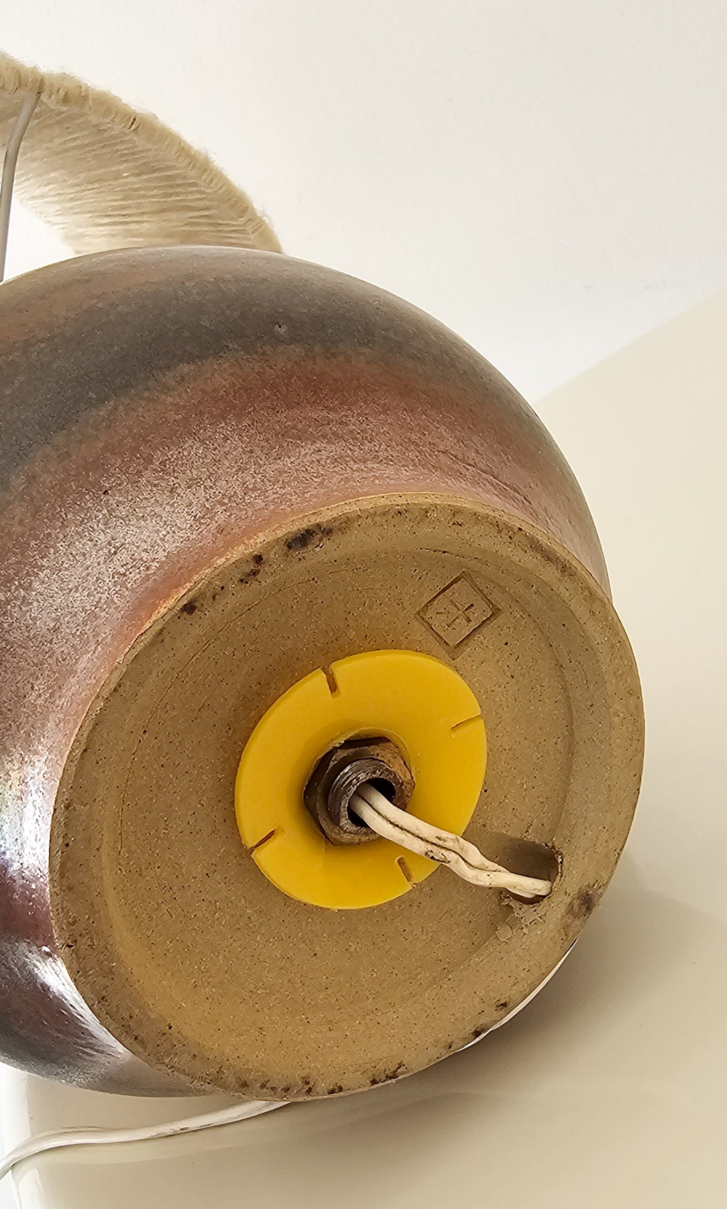 Mid-Century Japanese Studio Pottery Table Lamp