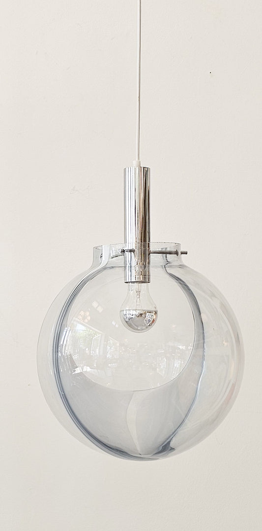 ‘Membrane’ Murano Glass Pendant by Toni Zuccheri for Venini, Italy, 1970s